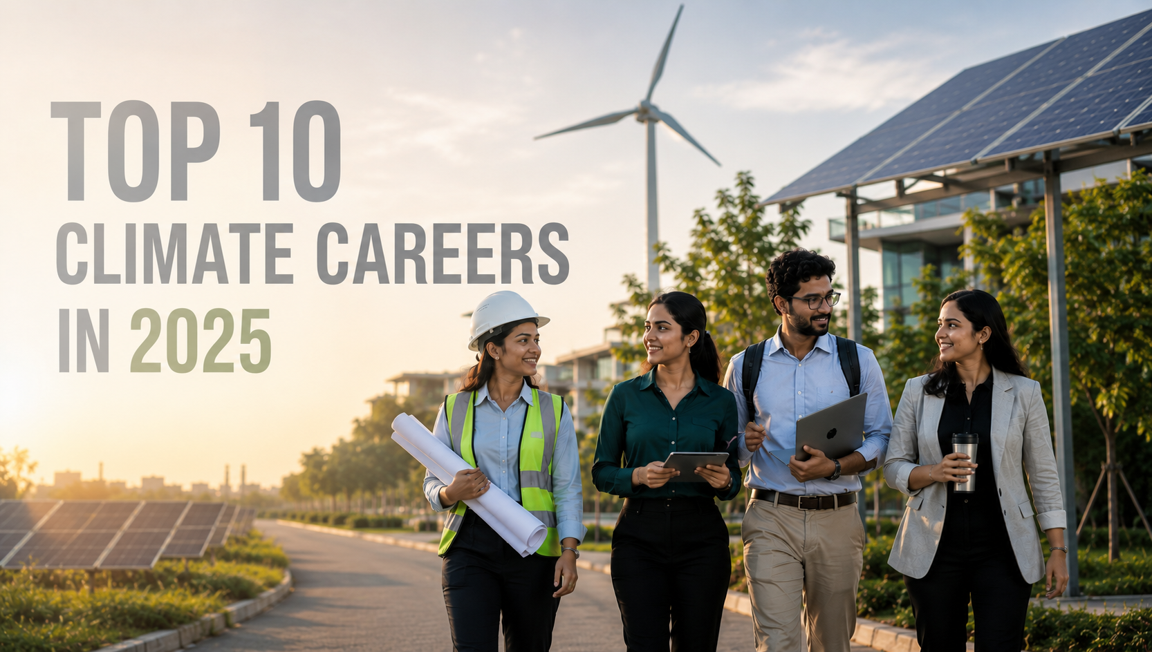 Top 10 Climate Careers in 2025: Technical and Non-Technical Roles for a Sustainable Future